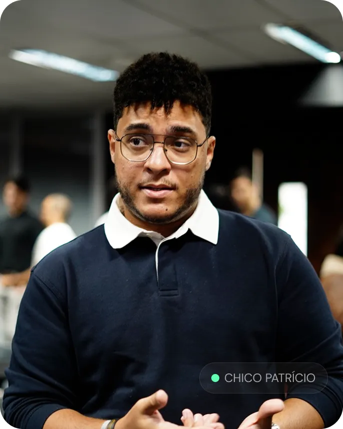 Chico Patrício, fundador da Okya Designs